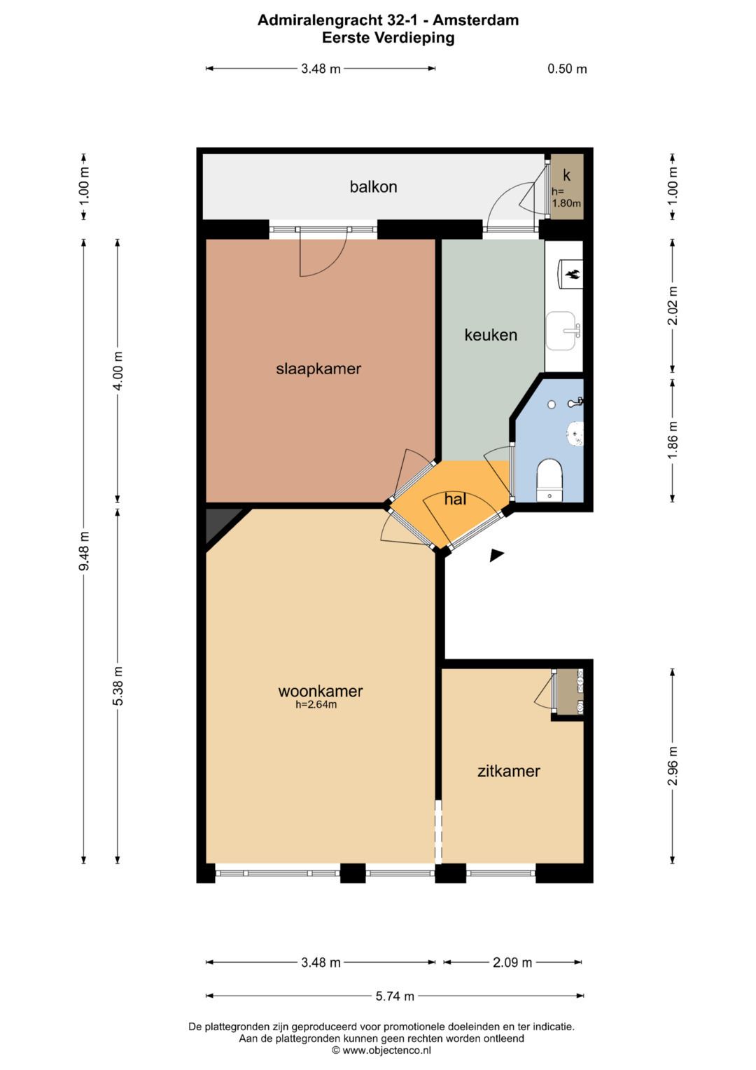 Foto 23 van Admiralengracht 32-1