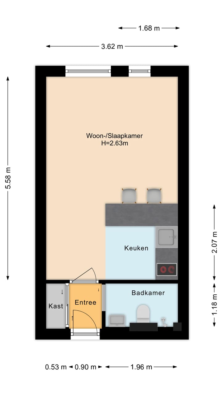 Foto 29 van Langegracht 67-D