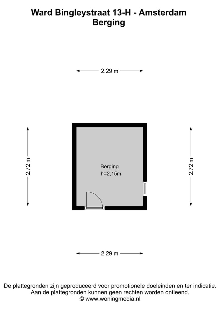 Foto 32 van Ward Bingleystraat 13-H