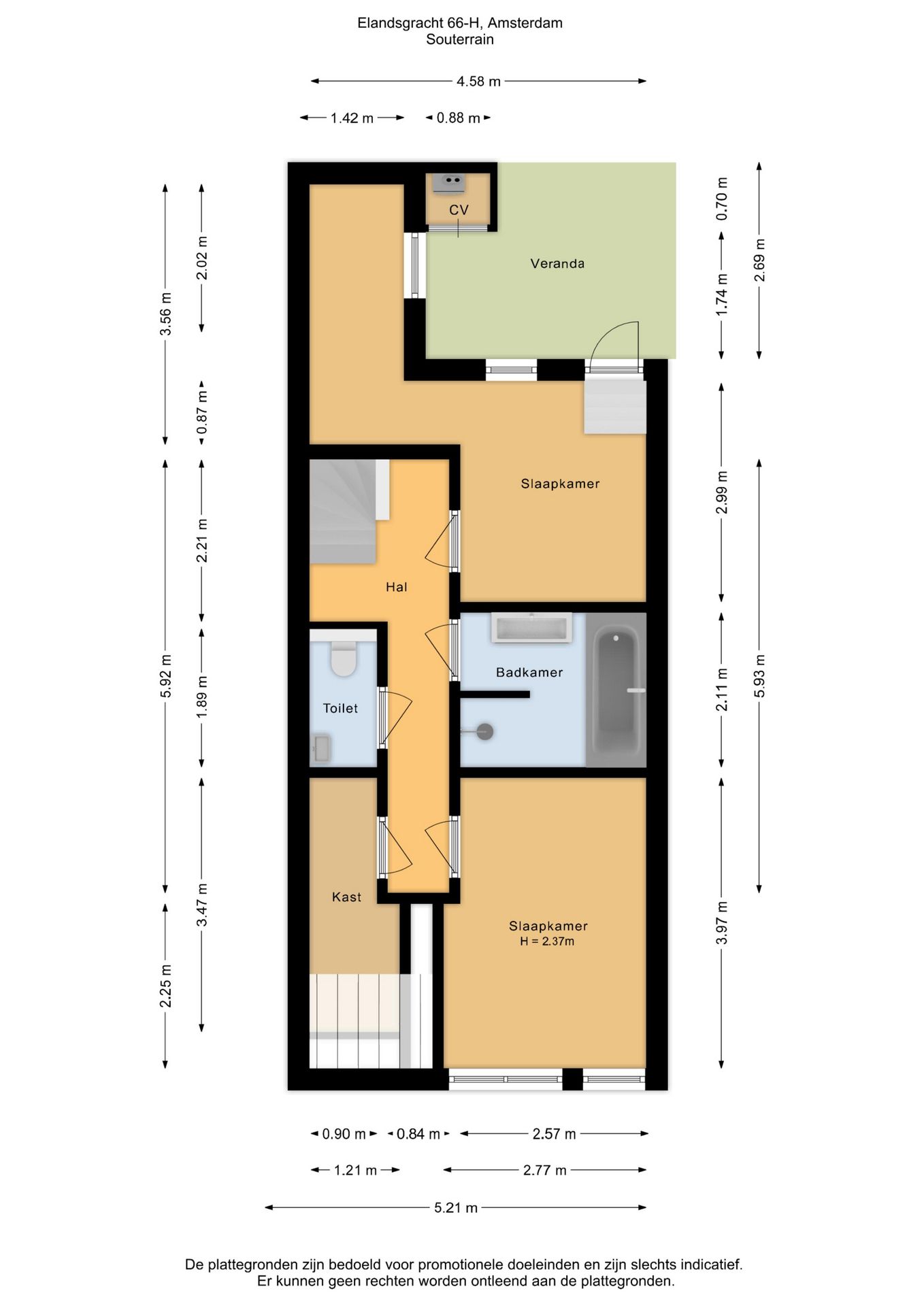 Foto 51 van Elandsgracht 66-H