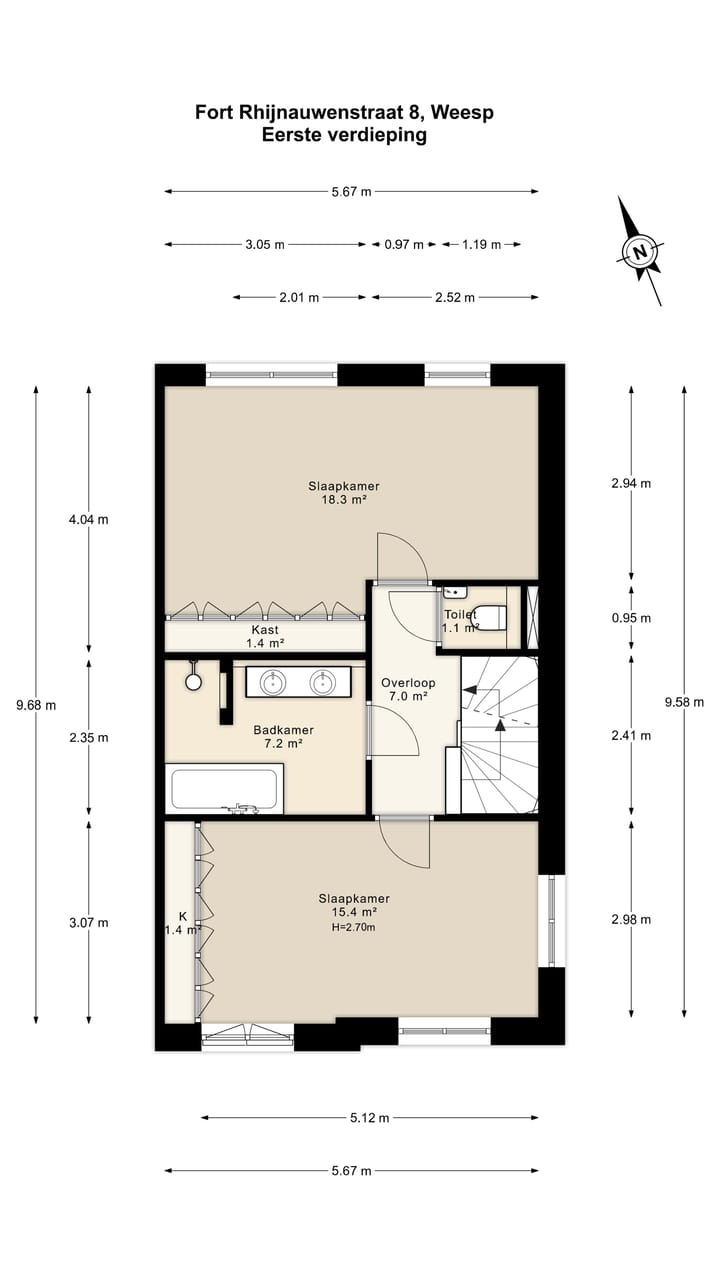 Foto 48 van Fort Rhijnauwenstraat 8
