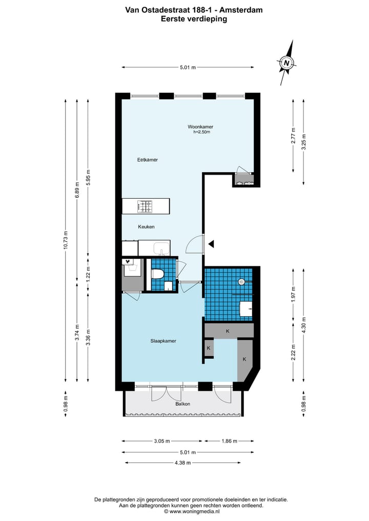 Photo 17 of Van Ostadestraat 188-1