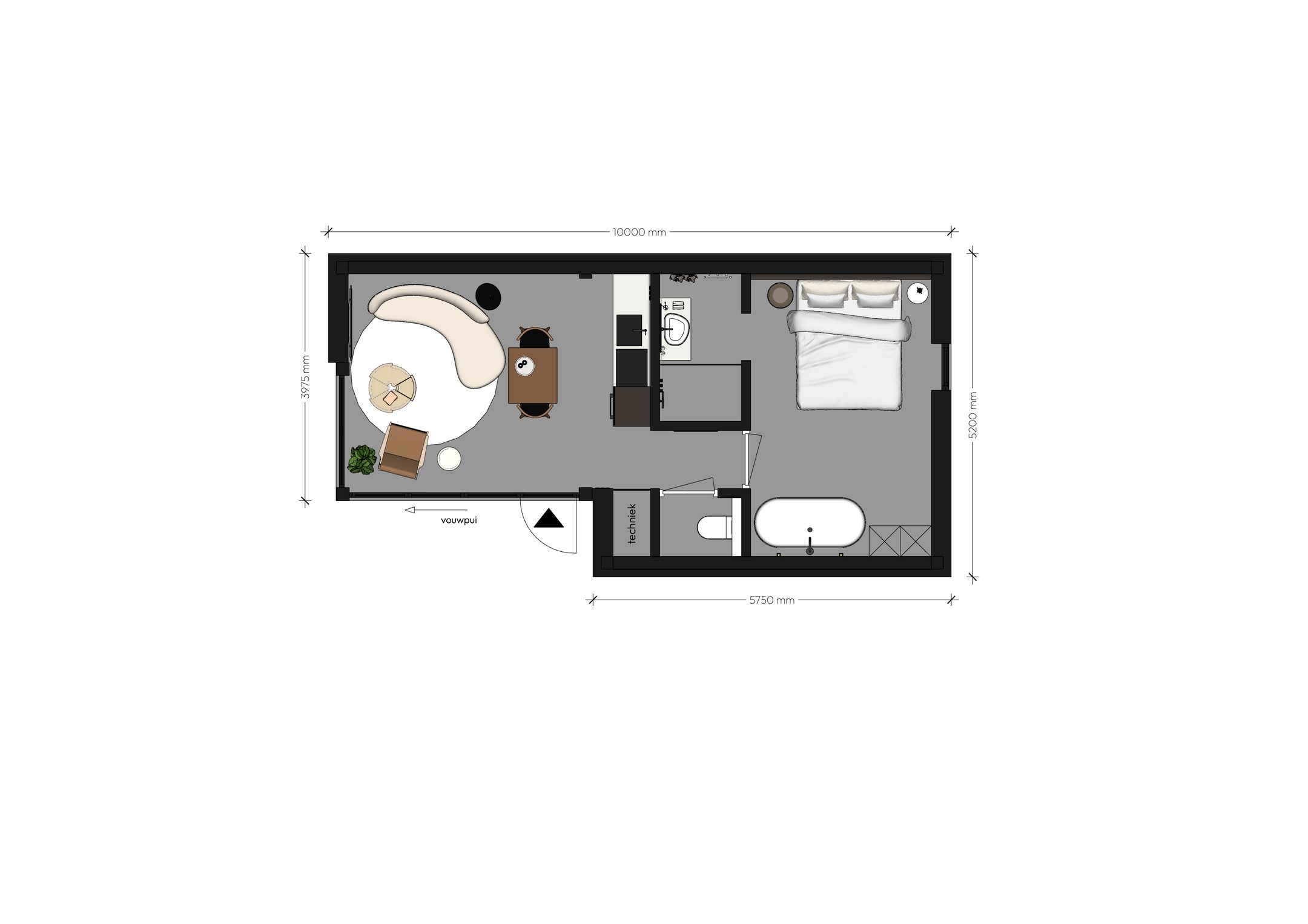Photo 15 of Hoflaan - Bosstudio 2P