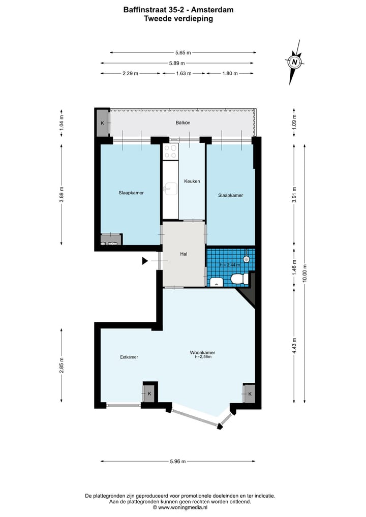 Foto 22 van Baffinstraat 35-2