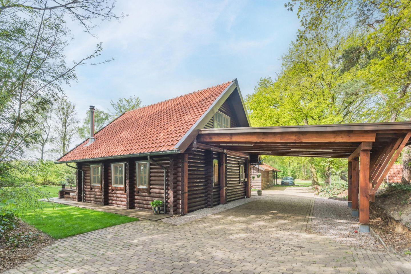 Ons nieuwe huis, houten balken