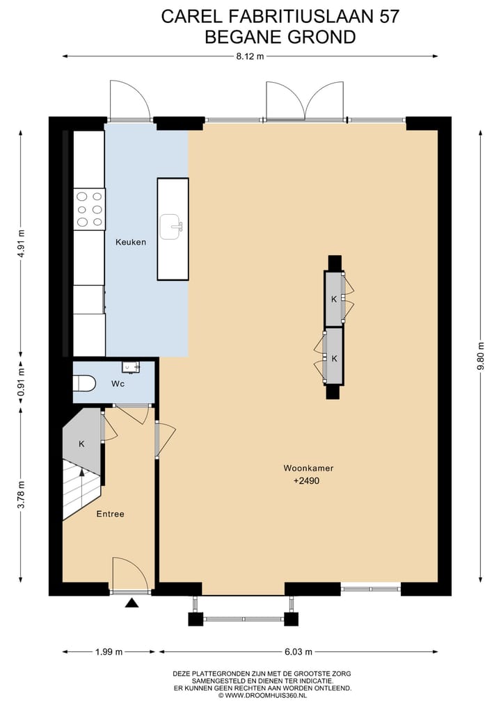 Foto 17 van Carel Fabritiuslaan 57