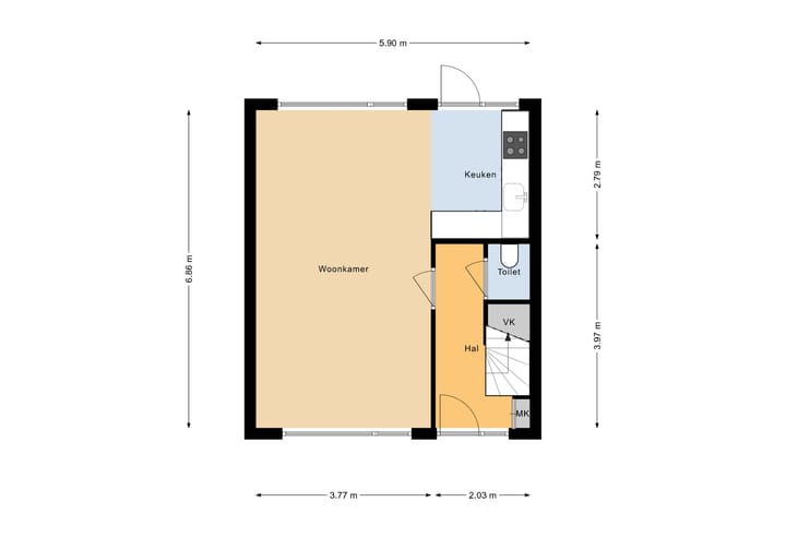 Foto 22 van Merwedestraat 1