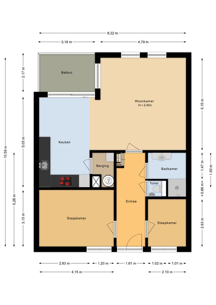 Foto 24 van Pijpenstraat 11-A