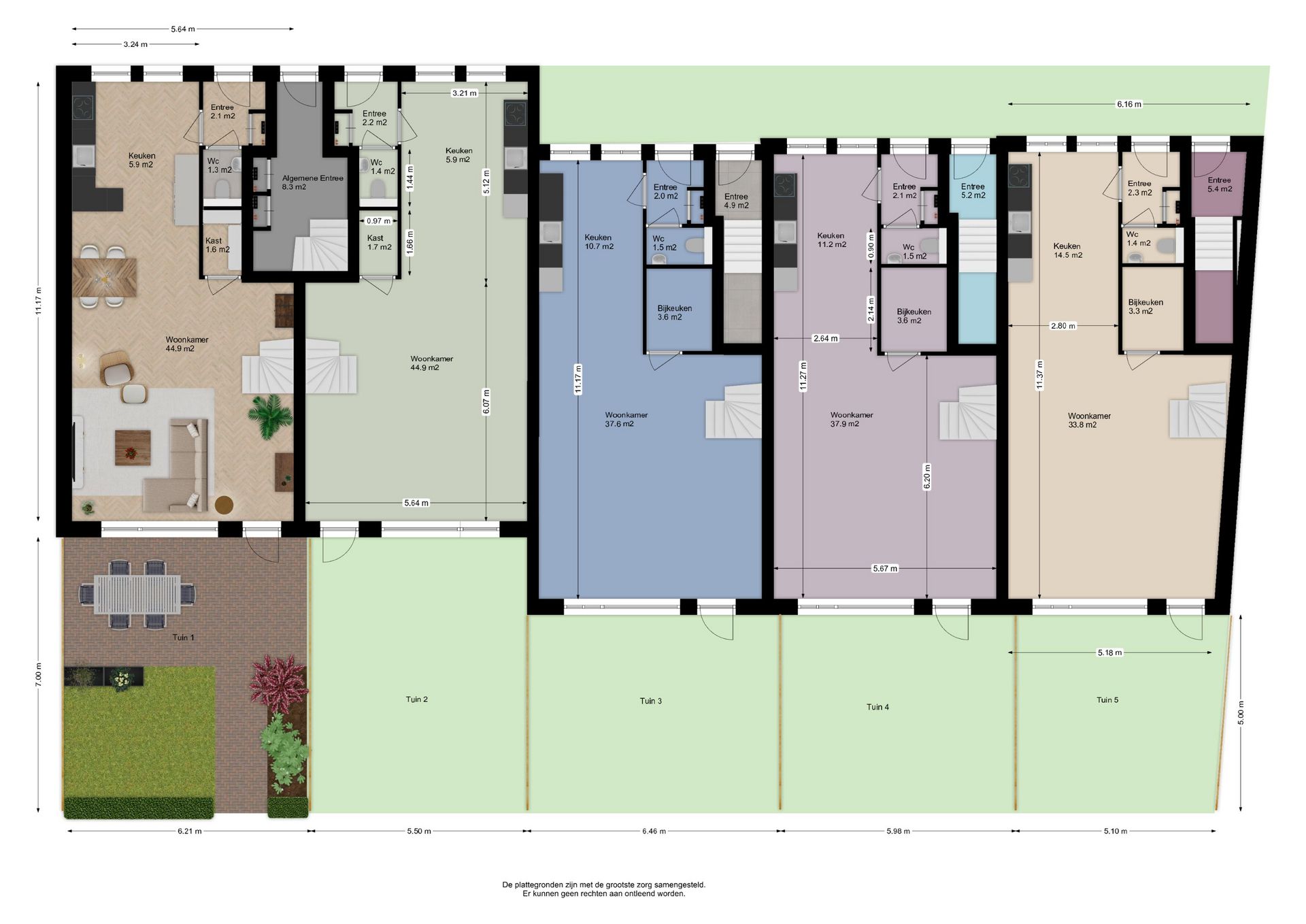 Foto 6 van Riddershof - Maisonnettes 6 (Bouwnr. 6)