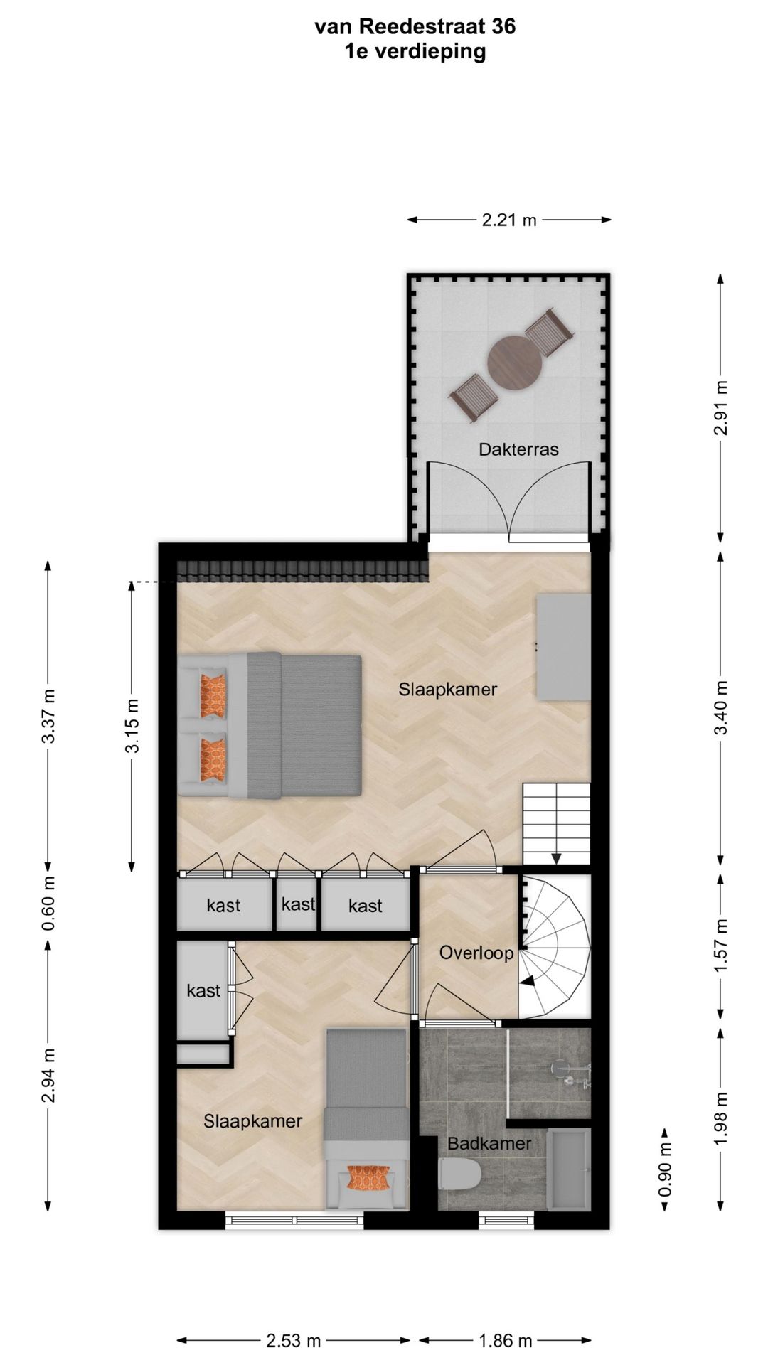 Foto 50 van Van Reedestraat 36