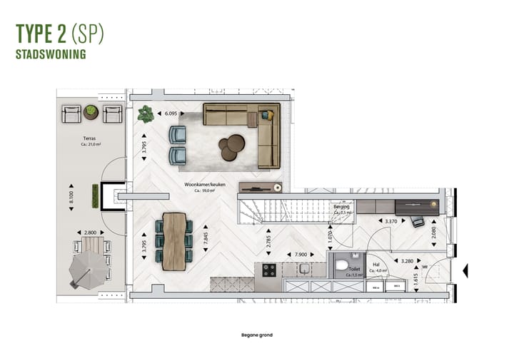 Photo 2 of BLOSSEM Edison - Stadswoning (Bouwnr. 0.15)