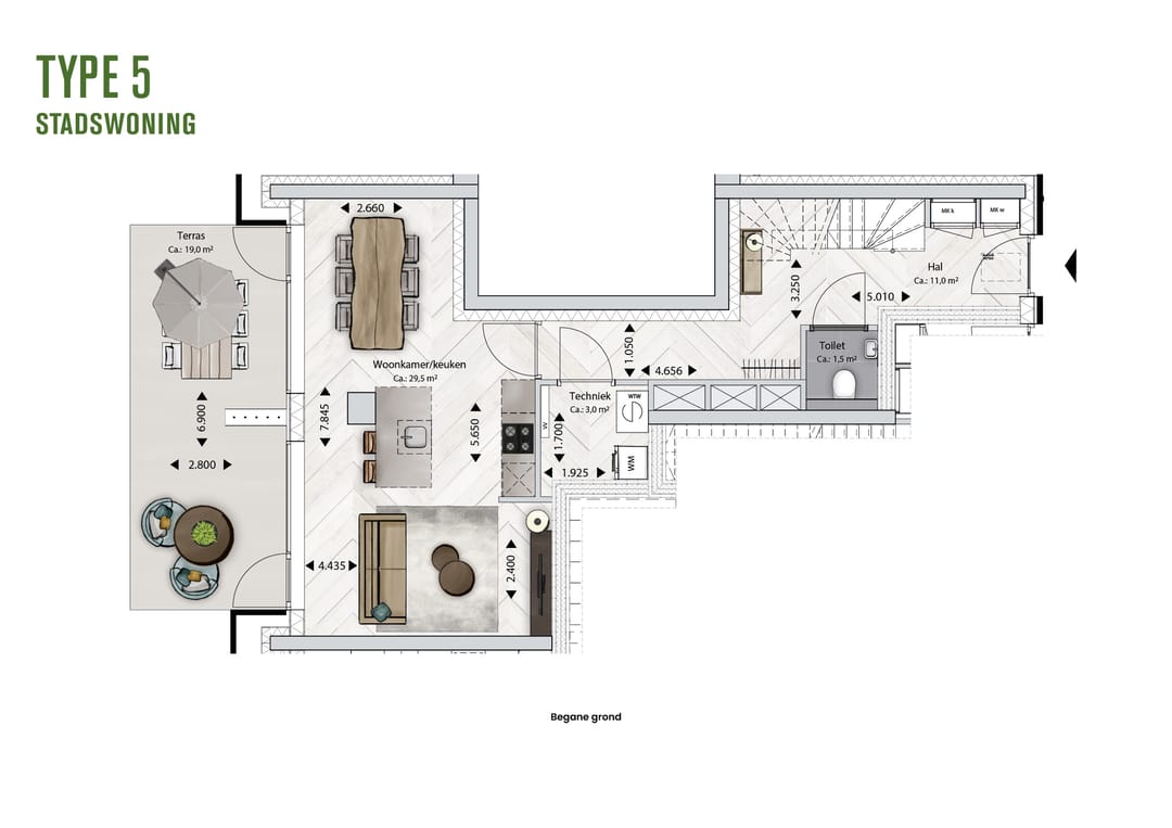 Foto 2 van BLOSSEM Edison - Stadswoning (Bouwnr. 0.04)