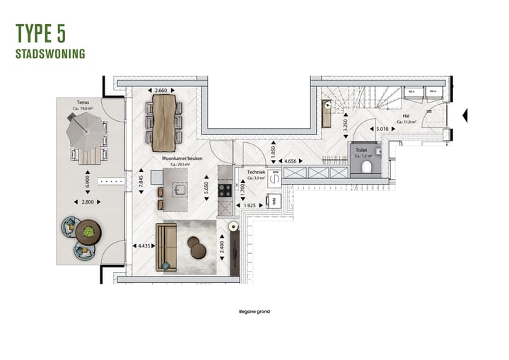 Foto 2 van BLOSSEM Edison - Stadswoning (Bouwnr. 0.04)