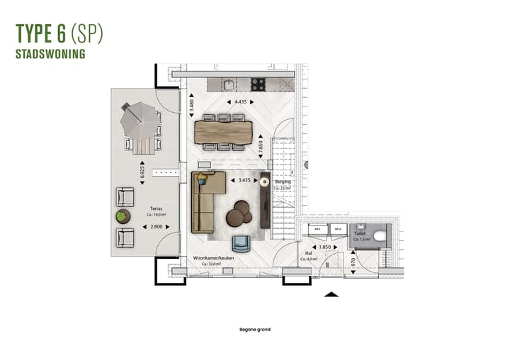 Photo 2 of BLOSSEM Edison - Stadswoning (Bouwnr. 0.24)