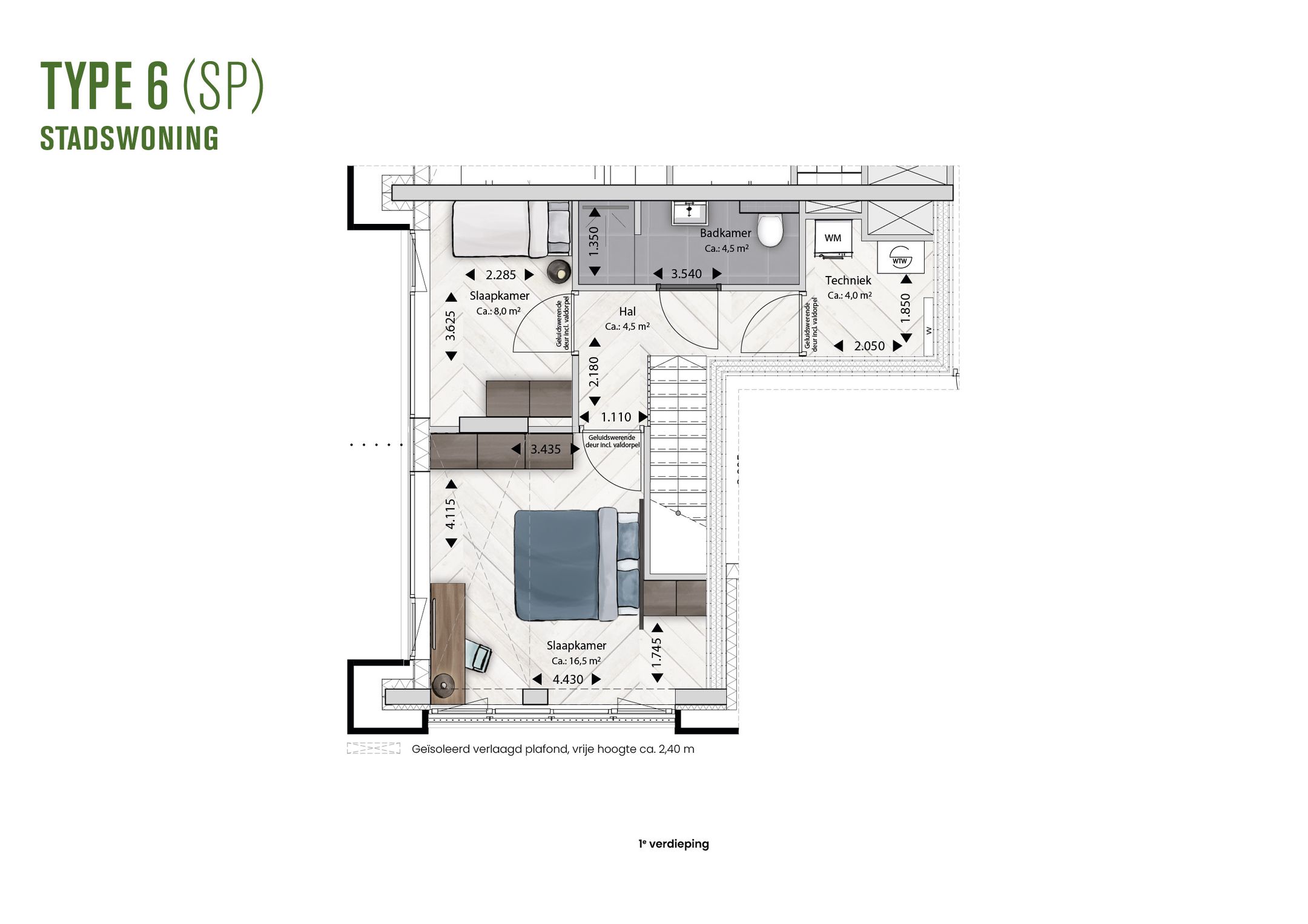 Foto 3 van BLOSSEM Edison - Stadswoning (Bouwnr. 0.03)