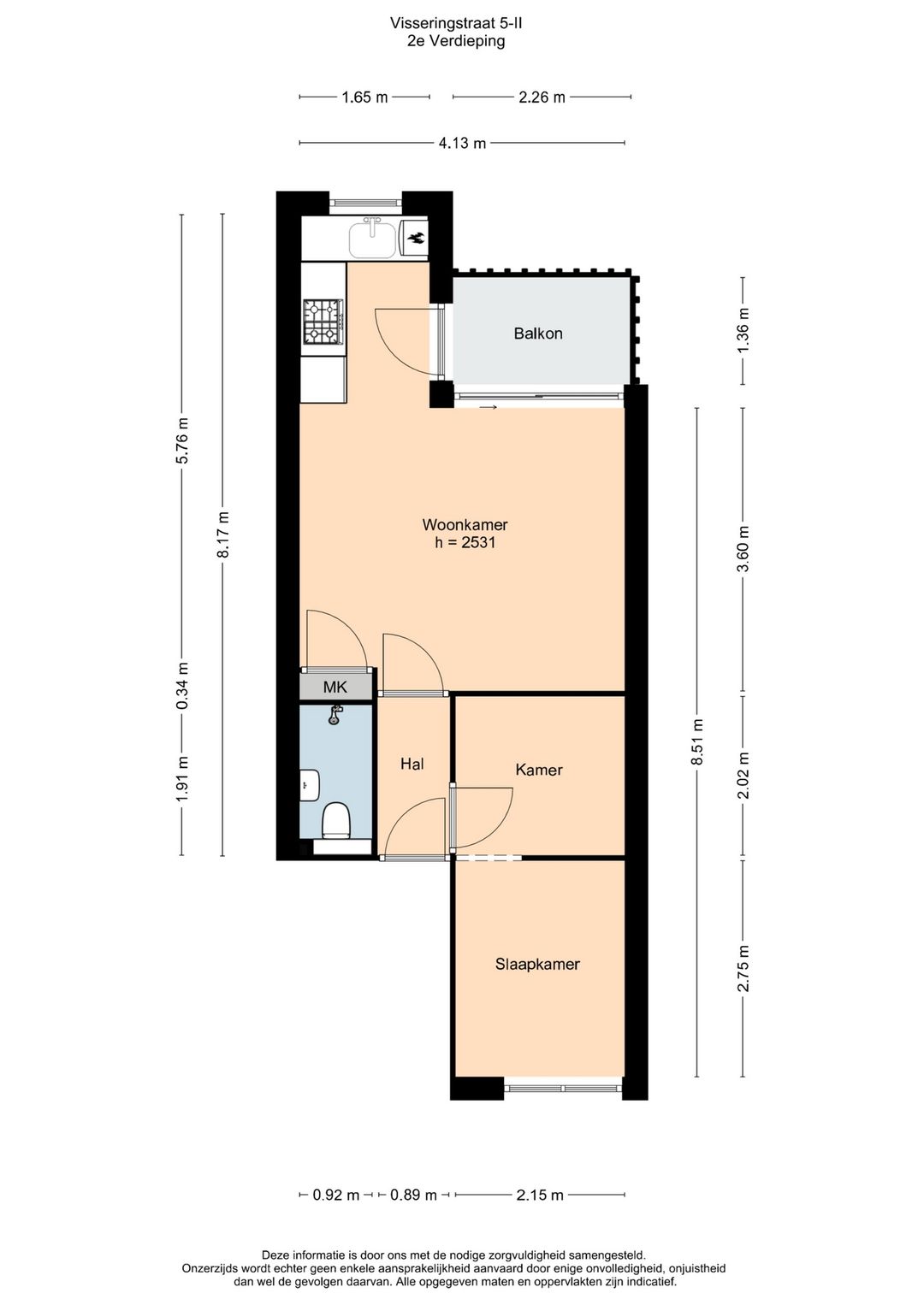 Foto 28 van Visseringstraat 5-2