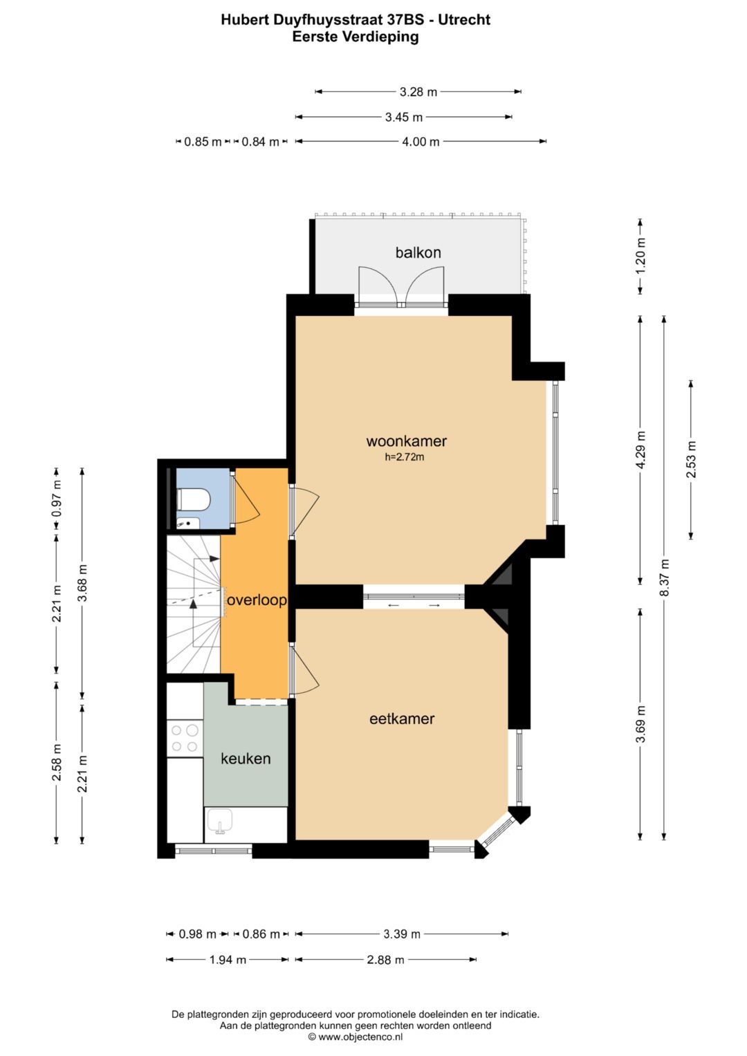 Foto 50 van Hubert Duyfhuysstraat 37-BS