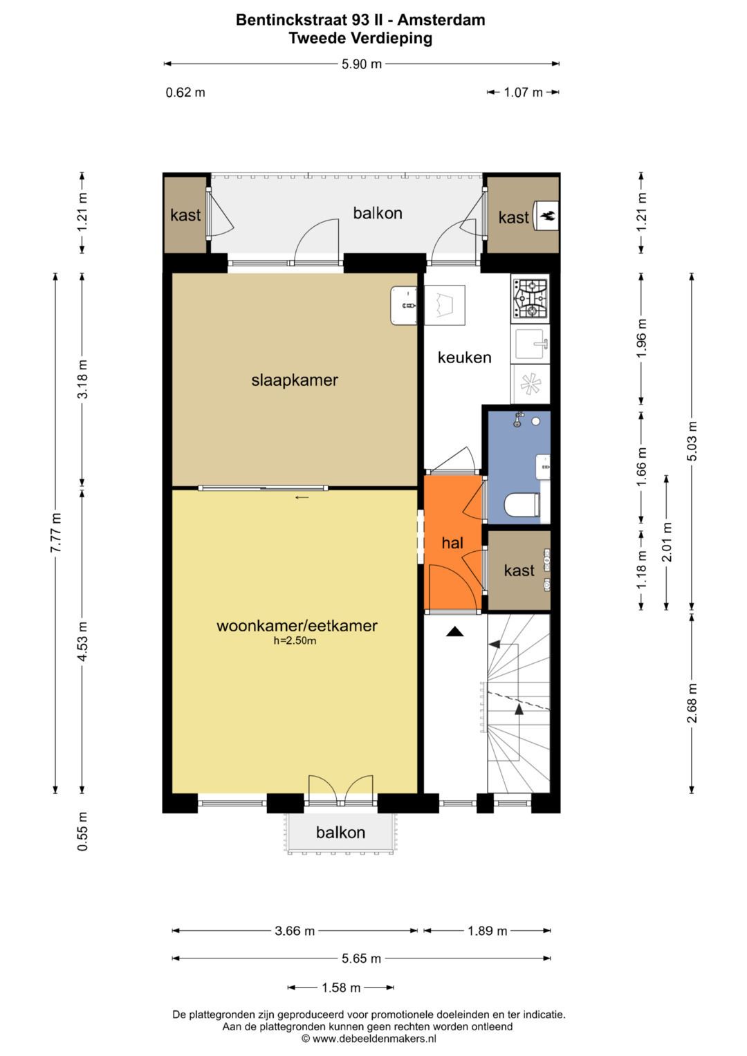 Photo 19 of Bentinckstraat 93-2