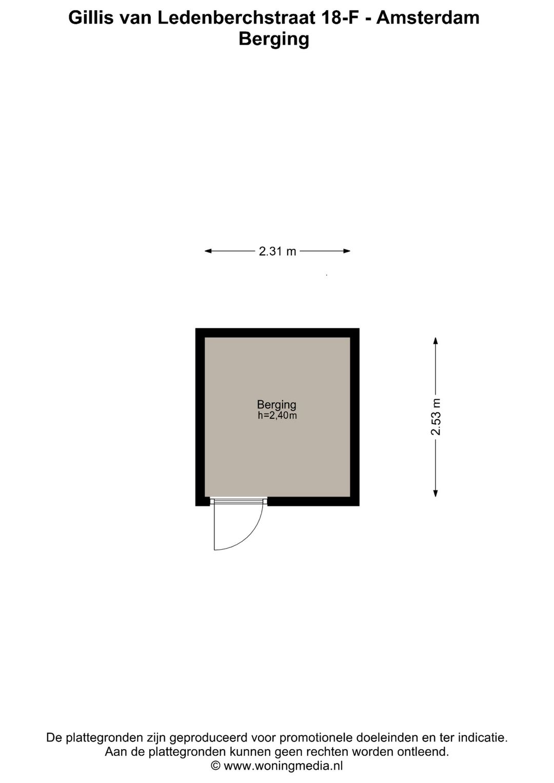 Foto 32 van Gillis van Ledenberchstraat 18-F