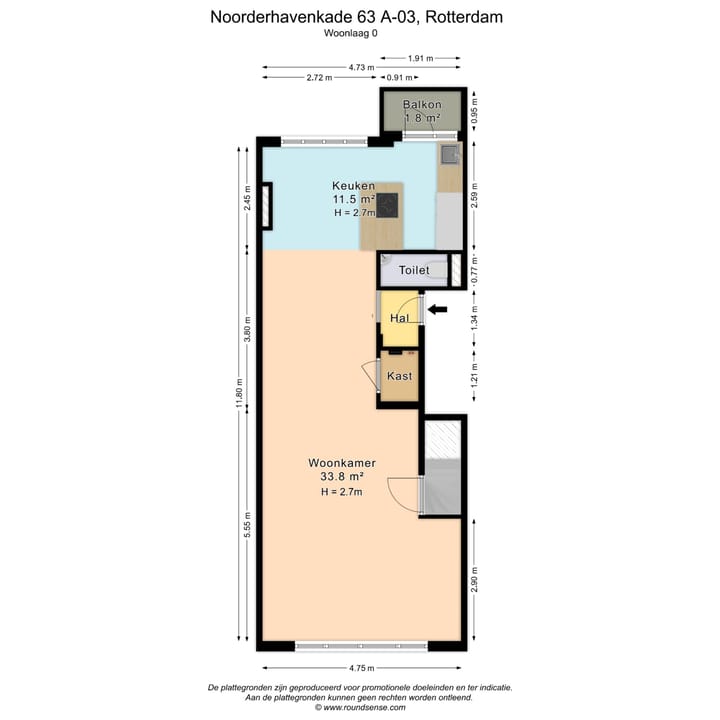 Photo 31 of Noorderhavenkade 63-A03