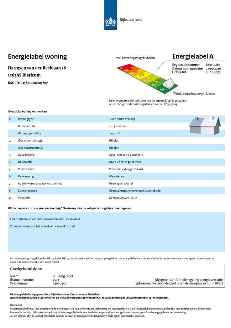 Foto 46 van Harmsen van der Beeklaan 16