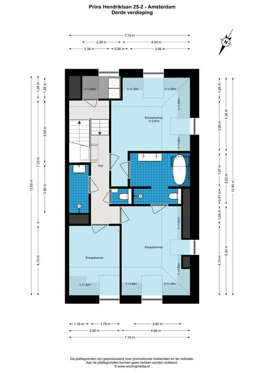 Foto 50 van Prins Hendriklaan 25-C