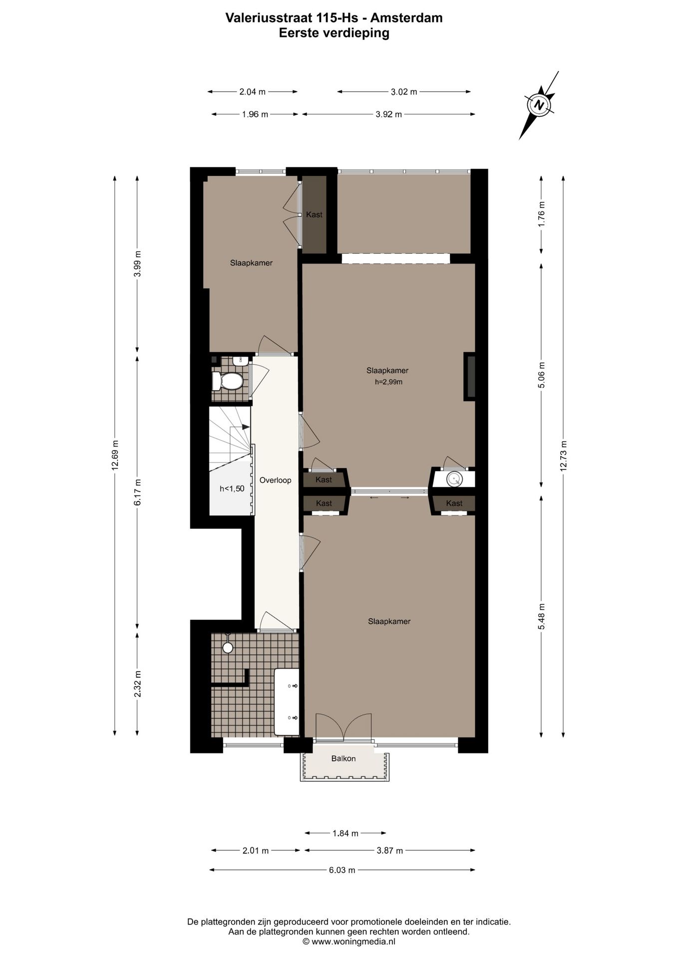 Foto 34 van Valeriusstraat 115-H