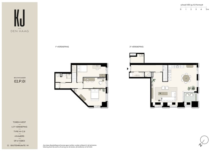 Foto 5 van Koningin Julianaplein (Bouwnr. 2.P.01)