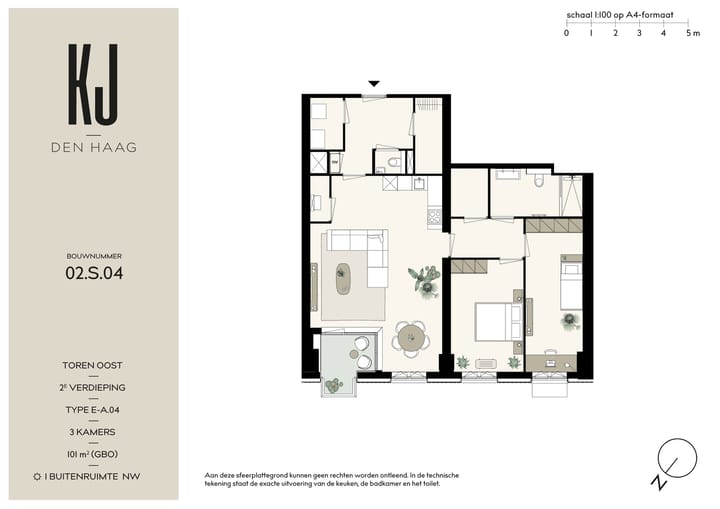 Photo 3 of Koningin Julianaplein (Bouwnr. 2.S.04)