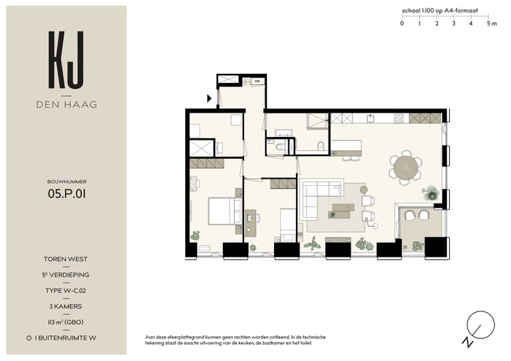 Foto 12 van Koningin Julianaplein (Bouwnr. 5.P.01)
