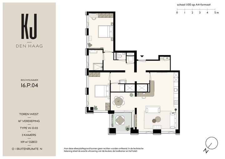 Foto 7 van Koningin Julianaplein (Bouwnr. 16.P.04)