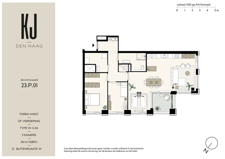 Foto 6 van Koningin Julianaplein (Bouwnr. 23.P.01)