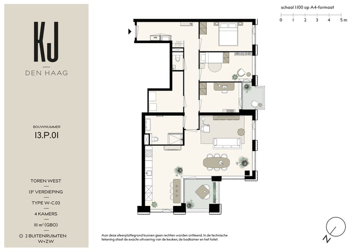 Foto 6 van Koningin Julianaplein (Bouwnr. 13.P.01)