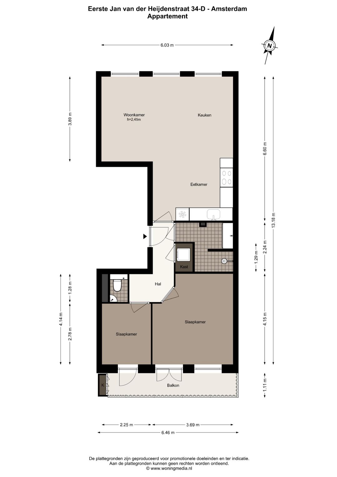 Foto 23 van Eerste Jan van der Heijdenstraat 34-D