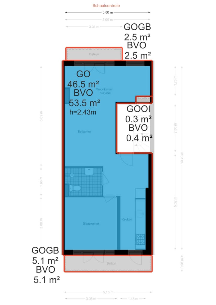 Foto 32 van Staringstraat 32-2