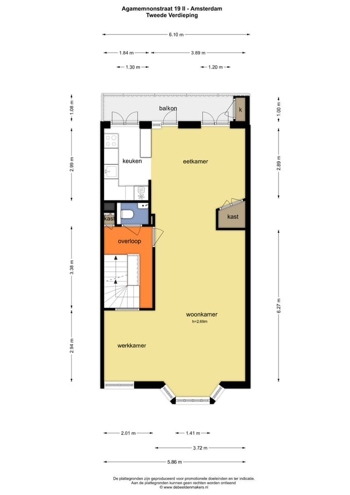 Foto 28 van Agamemnonstraat 19-2