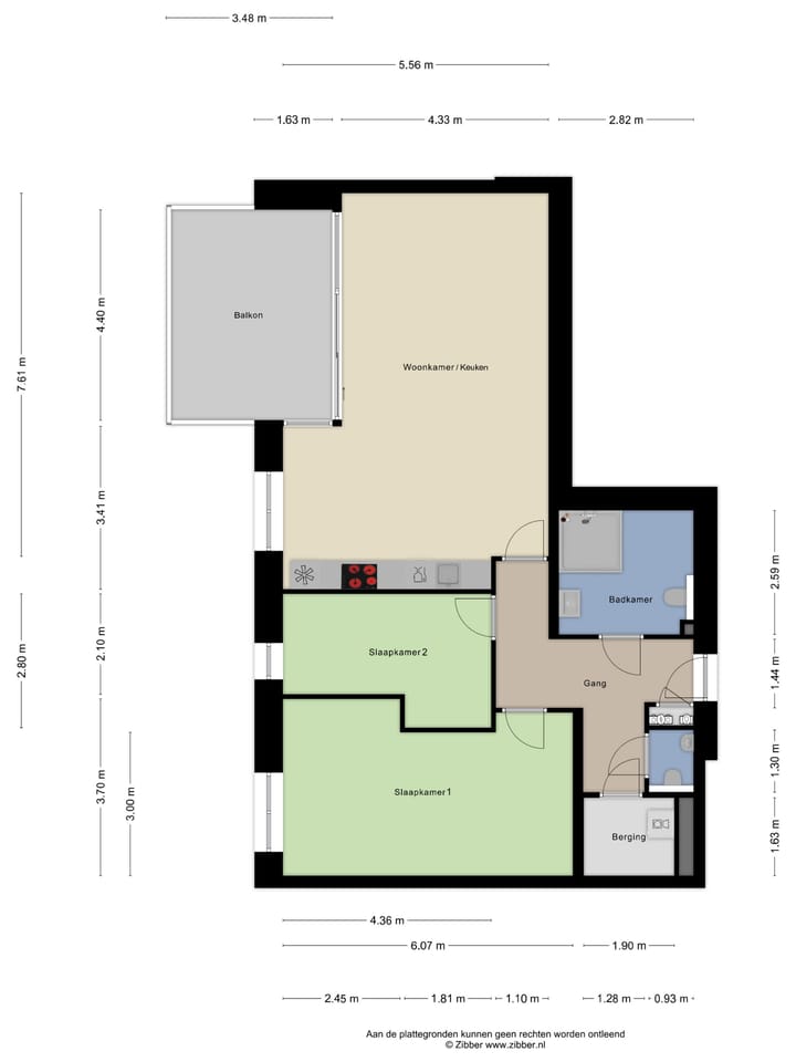 Foto 30 van Polvertorenstraat 10-B07