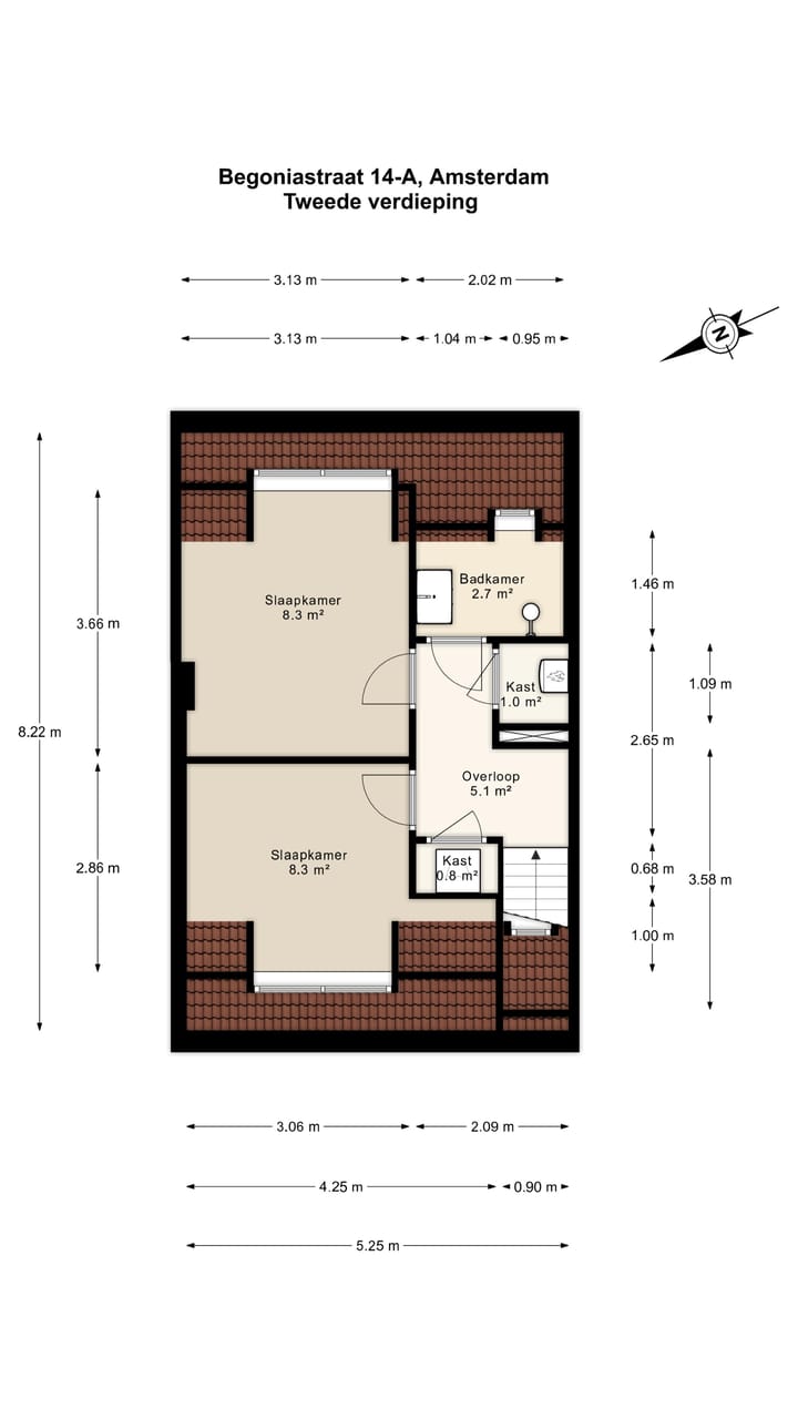Foto 34 van Begoniastraat 14-A