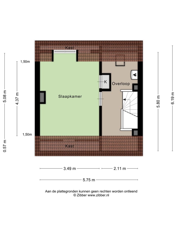 Foto 34 van Abdij van Egmondstraat 29
