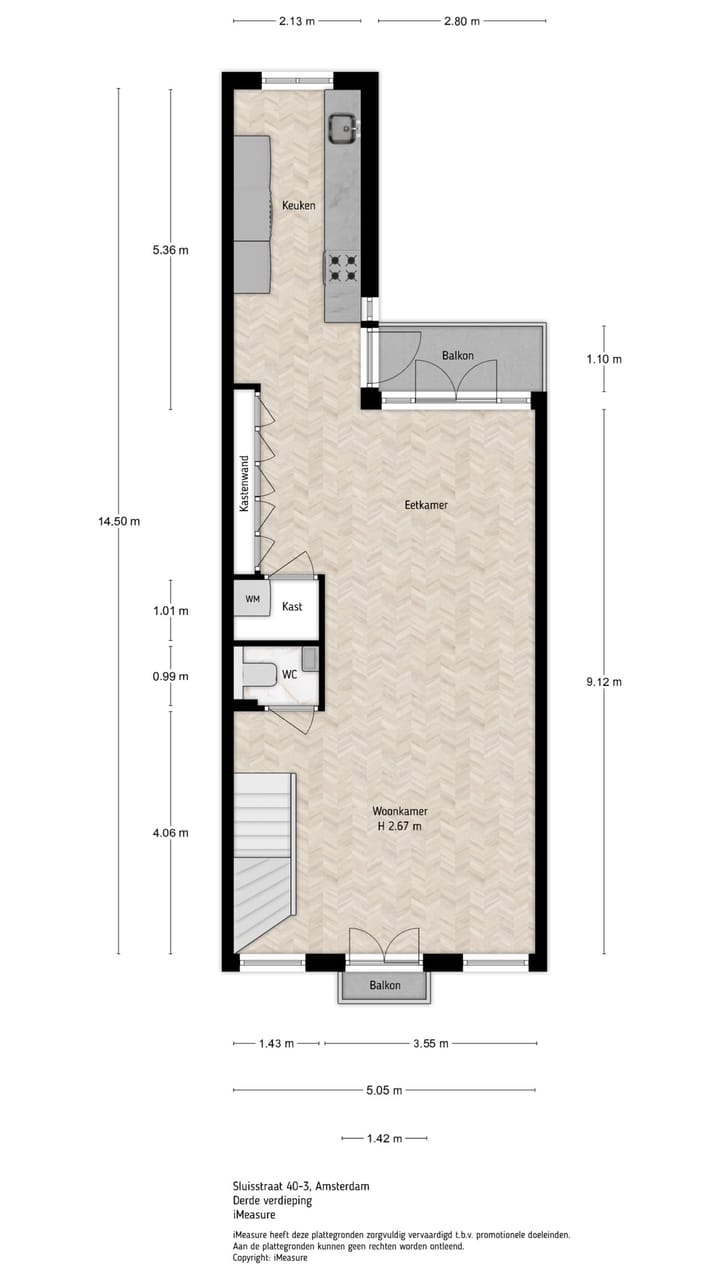 Foto 48 van Sluisstraat 40-3