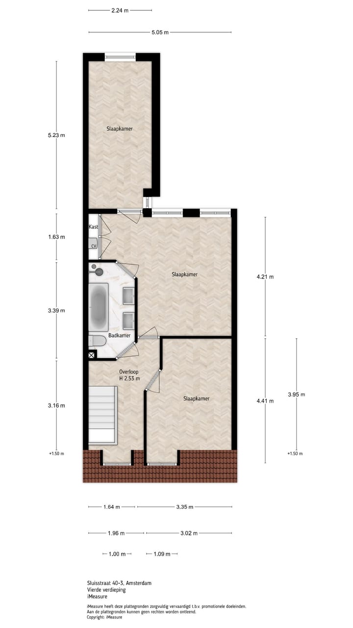 Foto 49 van Sluisstraat 40-3