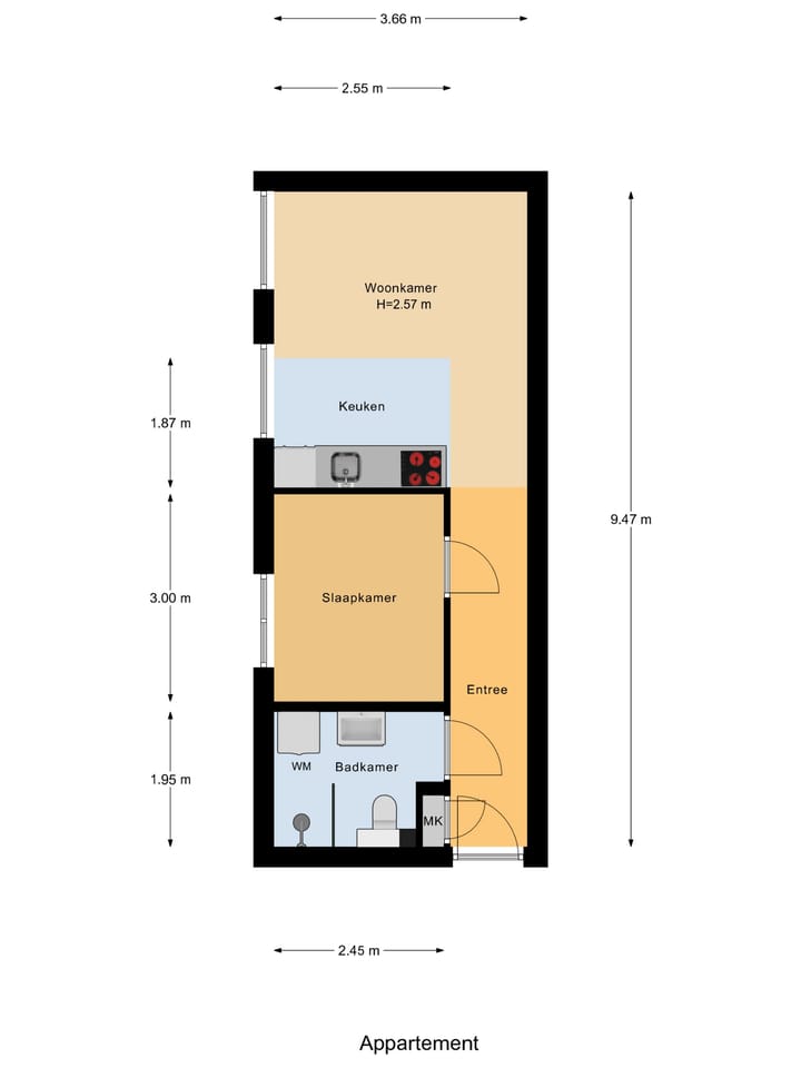 Foto 22 van Wilgenstraat 4-J