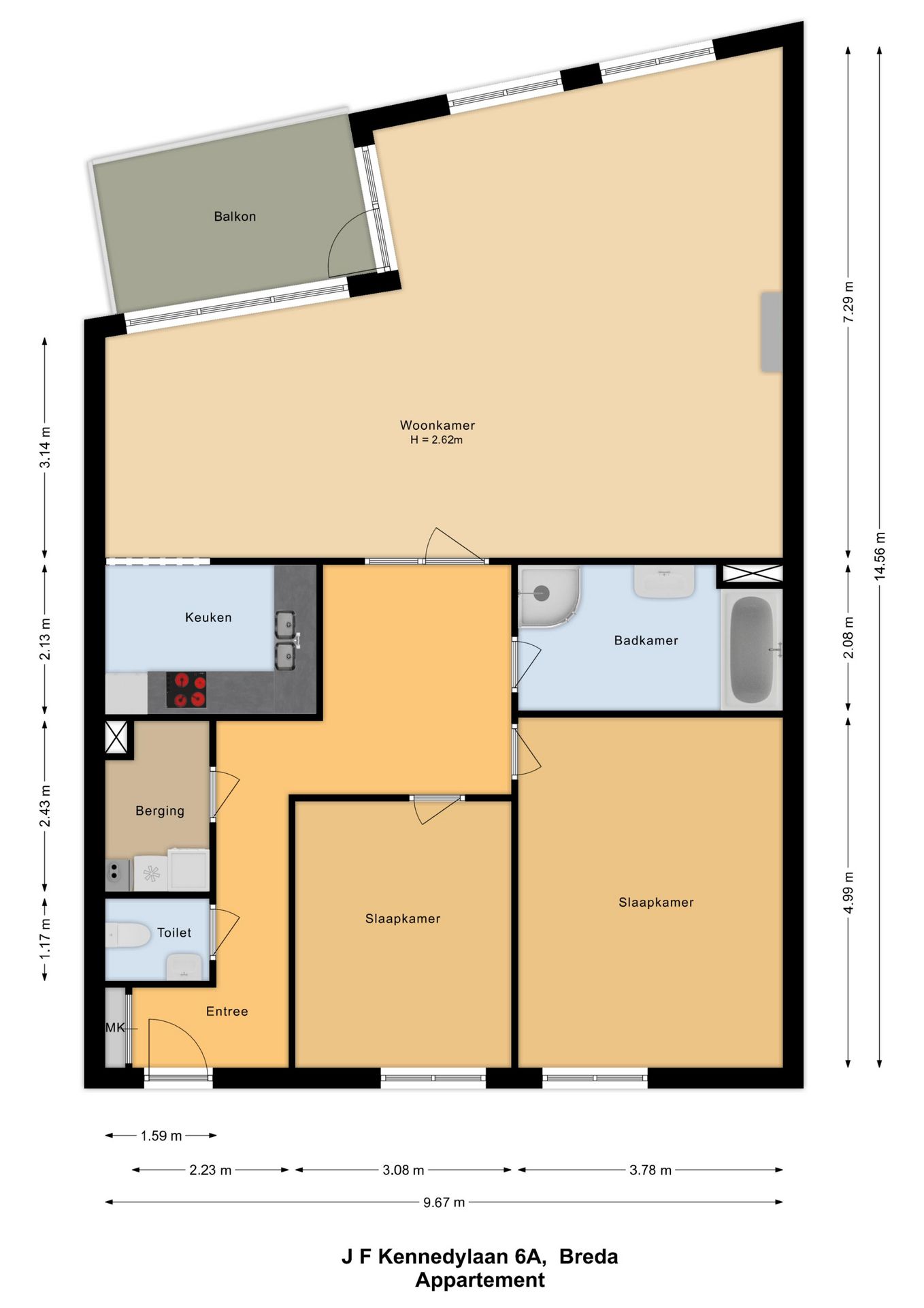 Foto 59 van J.F. Kennedylaan 6-A