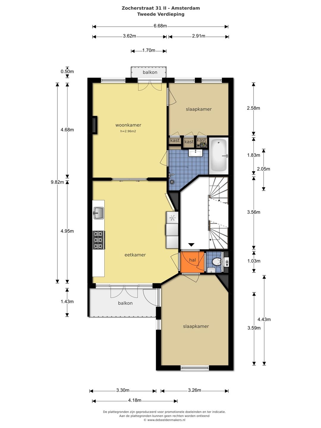 Foto 47 van Zocherstraat 31-2