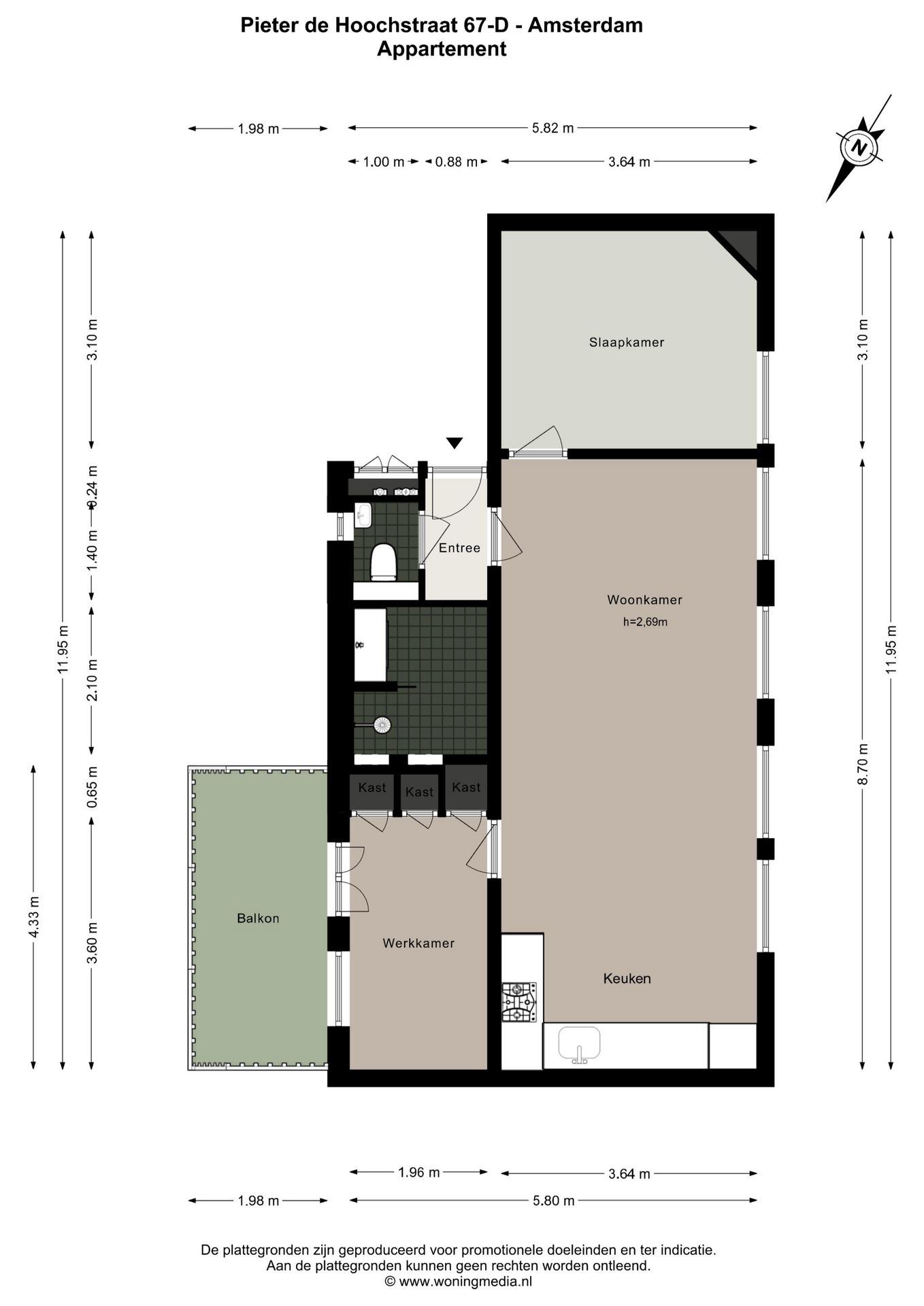 Photo 20 of Pieter de Hoochstraat 67-D