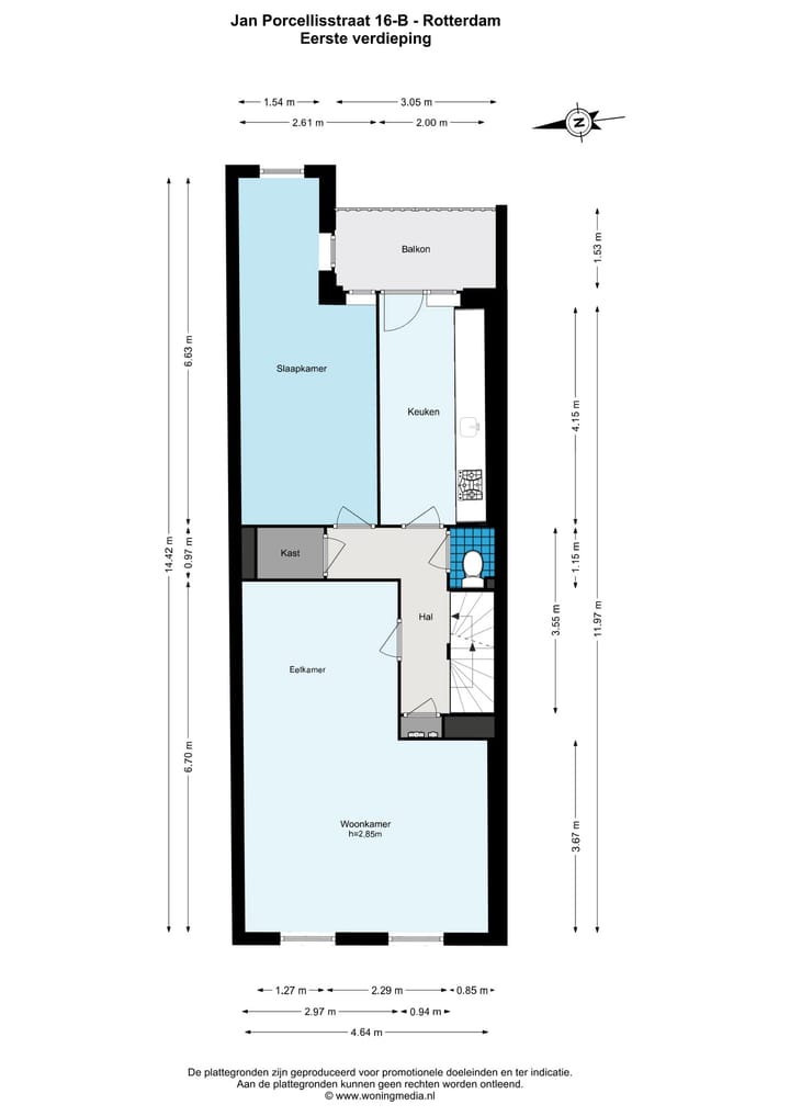 Foto 25 van Jan Porcellisstraat 16-B