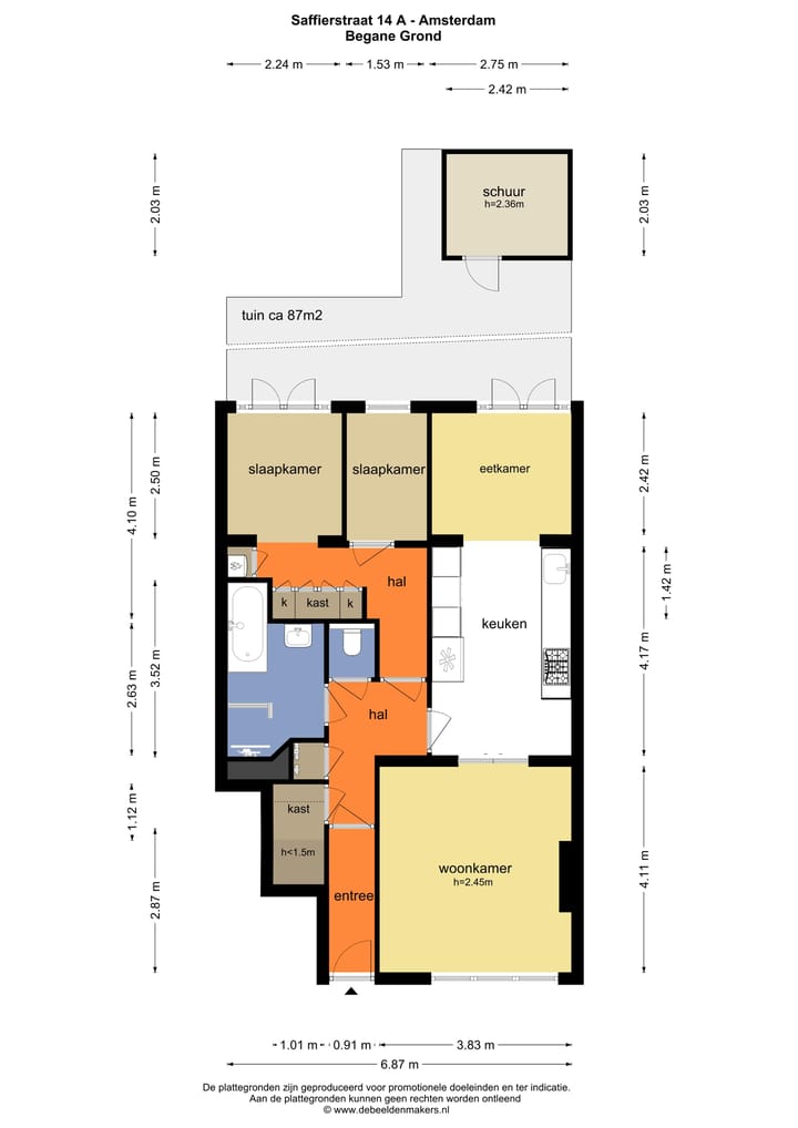 Foto 25 van Saffierstraat 14-A