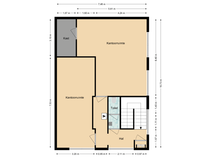 Erasmusweg 4b, Culemborg - 2e Verdieping