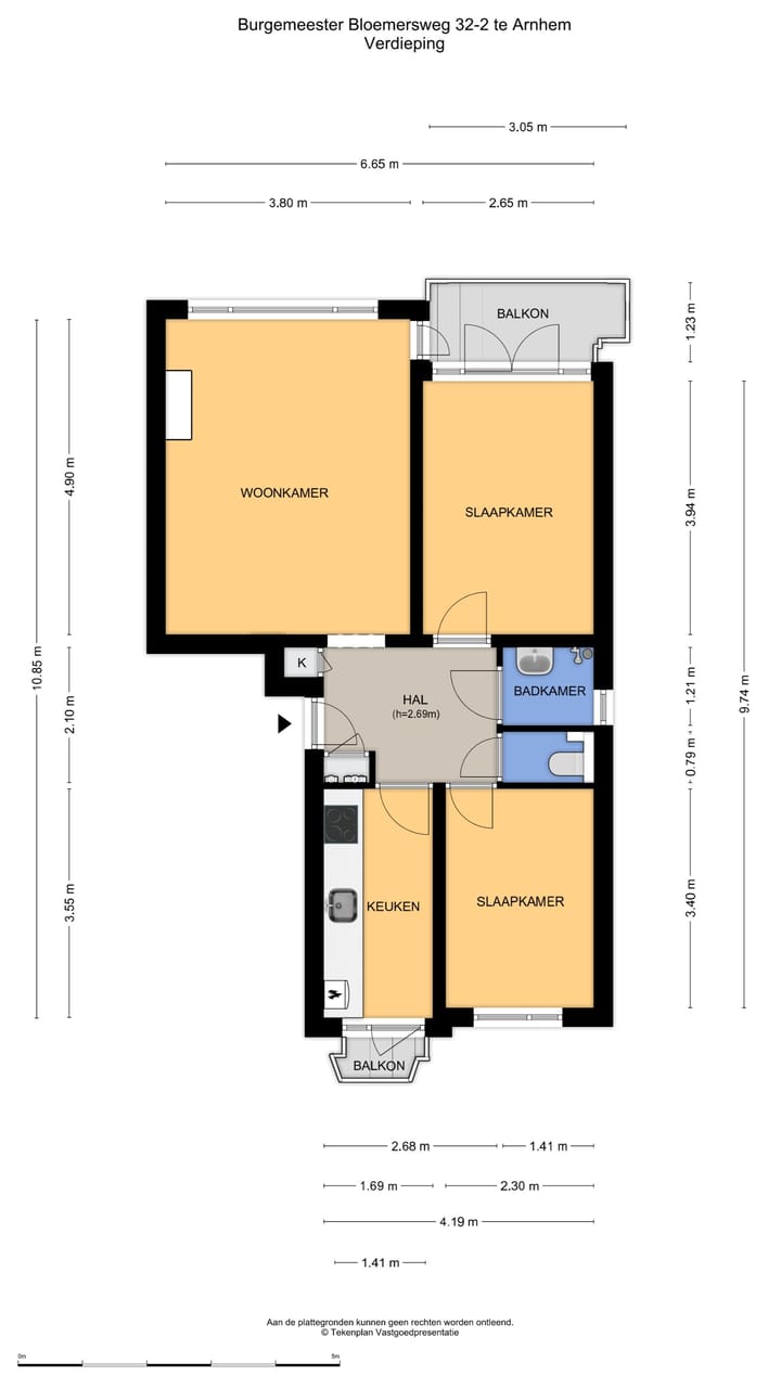 Foto 30 van Burgemeester Bloemersweg 32-2