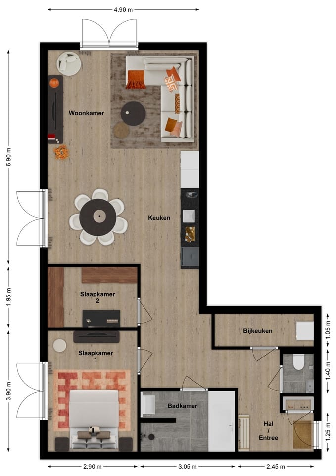 Foto 28 van Veldstraat 16-A7